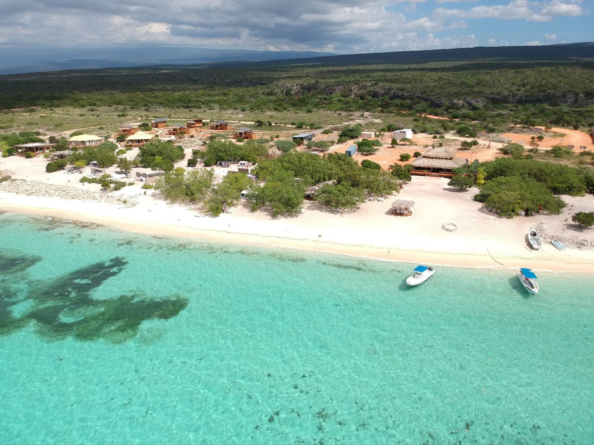 vue aerienne bahia de las aguilas ville